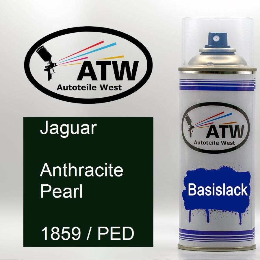 Jaguar, Anthracite Pearl, 1859 / PED: 400ml Sprühdose, von ATW Autoteile West.